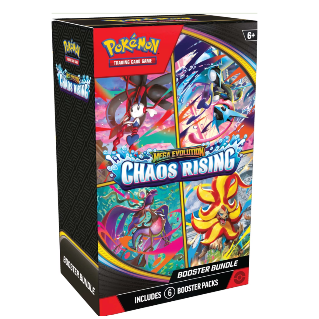 Pokémon TCG: Mega Evolution — Chaos Rising Booster Bundle PRE ORDER
