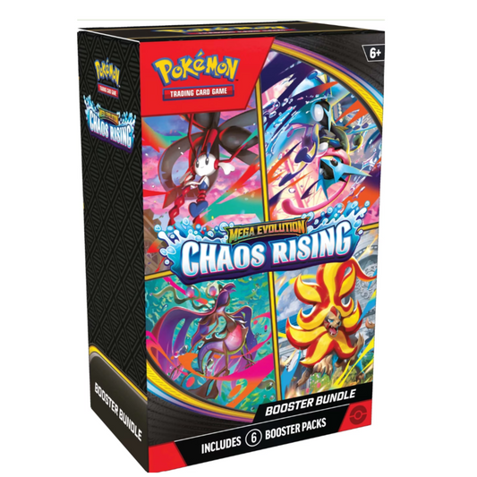 Pokémon TCG: Mega Evolution — Chaos Rising Booster Bundle PRE ORDER