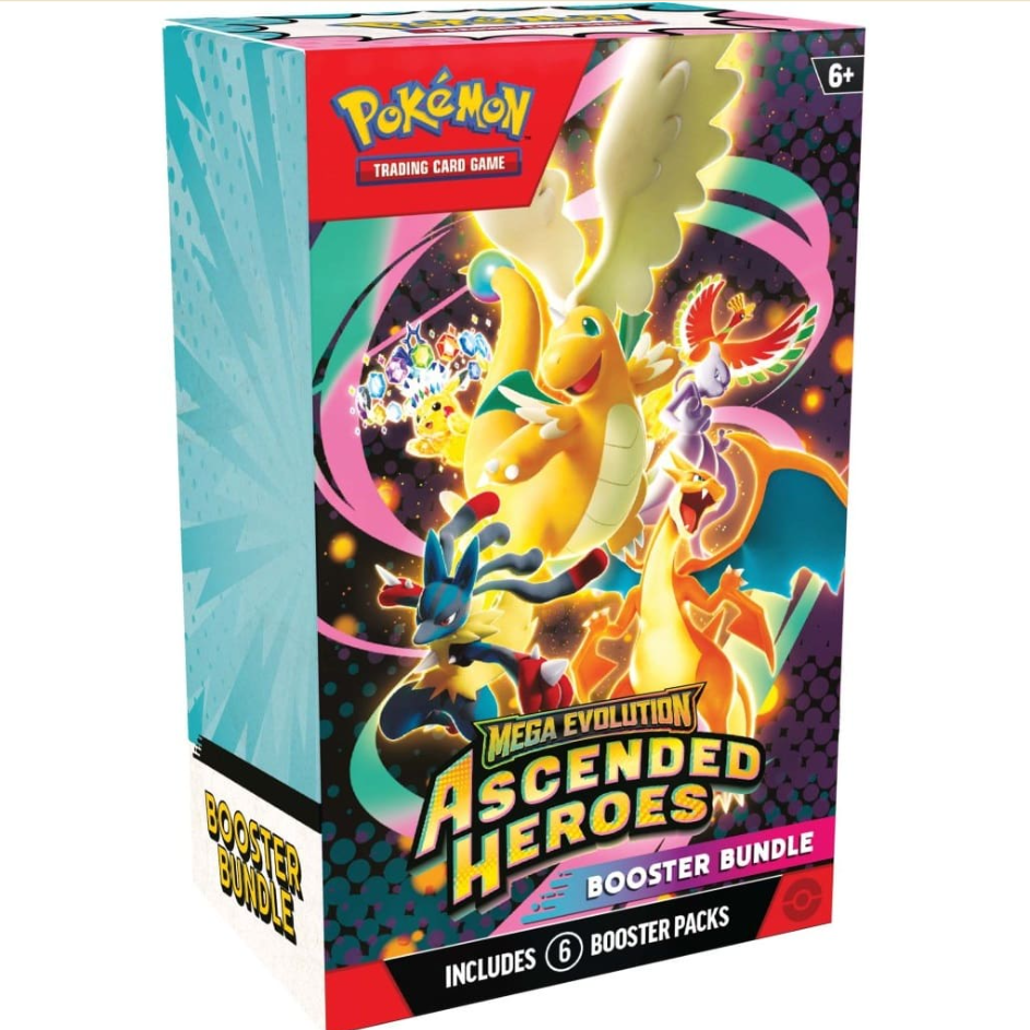 Pokémon TCG: Mega Evolution — Ascended Heroes Booster Bundle